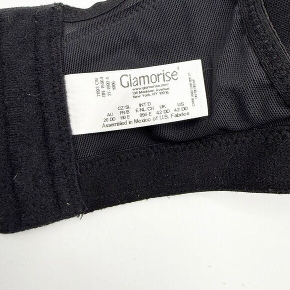 Glamorise Full Figure Magic Lift Seamless Wire Free Bra - US 42DD - Picture 7 of 9